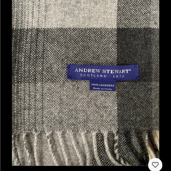 ANDREW STEWART SCOTLAND MENS SCARF - Picture 4 of 5